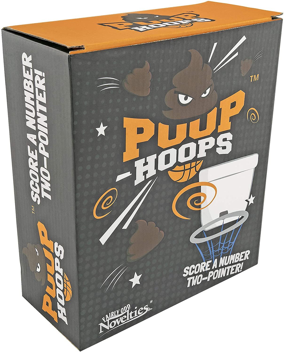 Poop Hoops Toilet Basketball Game