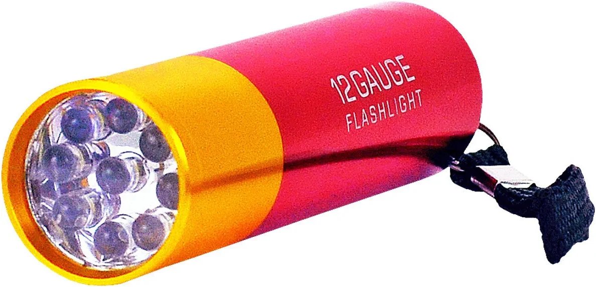 12 Gauge Shotgun Shell LED Flashlight