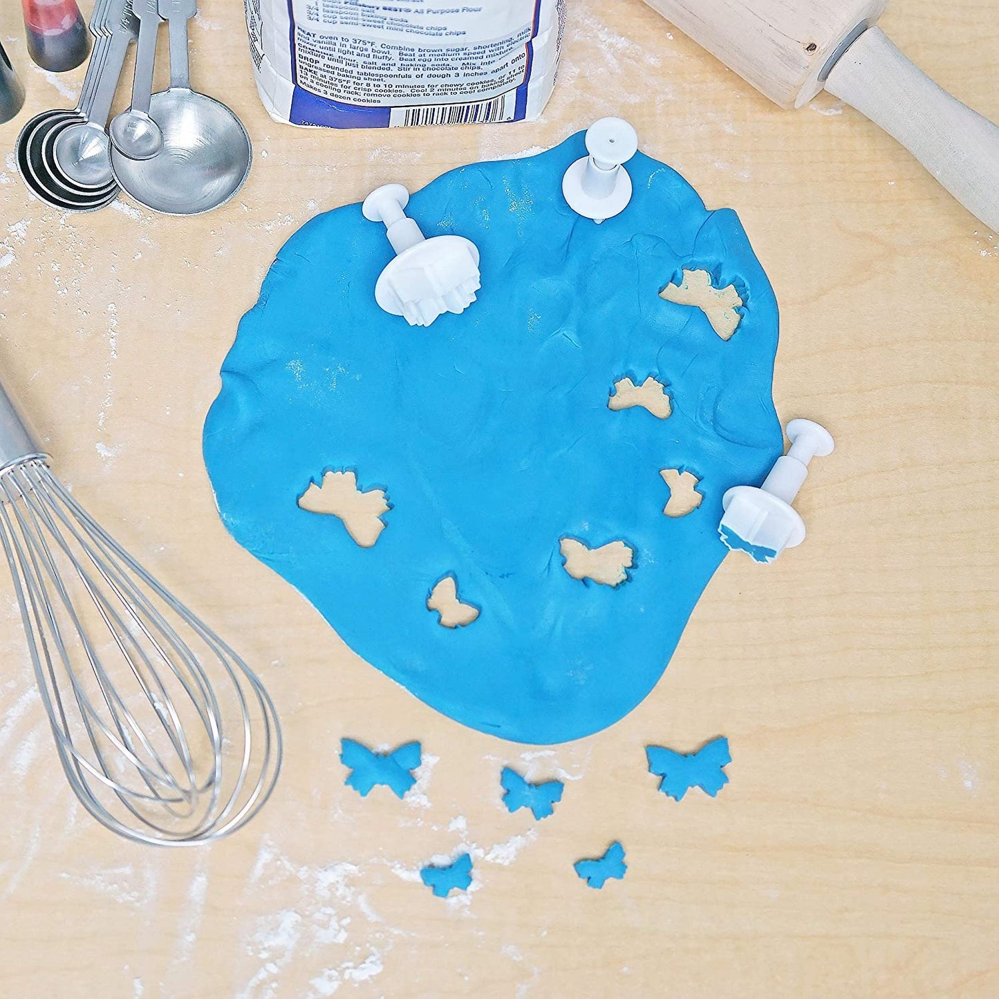 Butterfly Fondant Cutters - Set of 3 Sizes