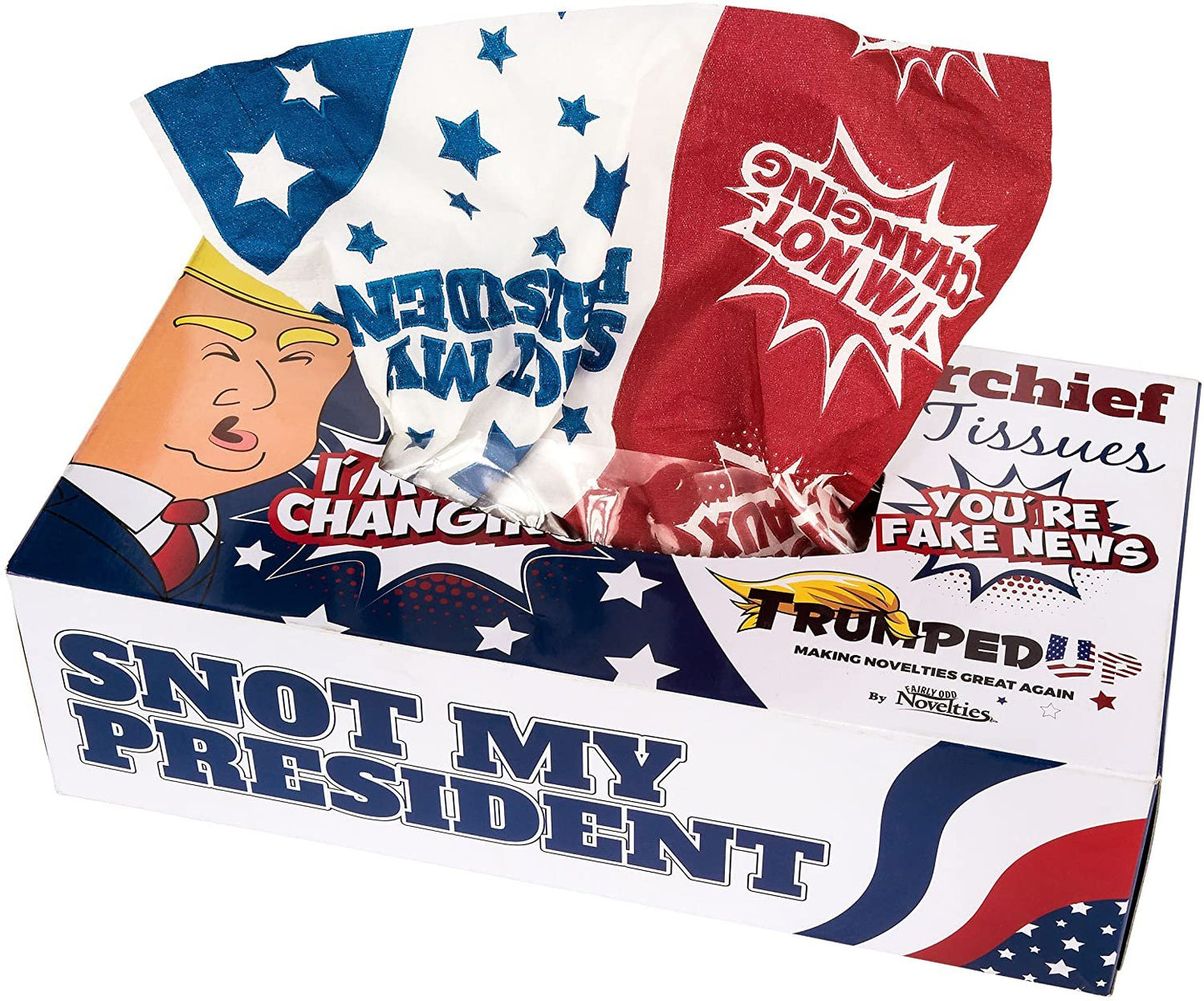 Donald Trump Snot My President Facial Tissues