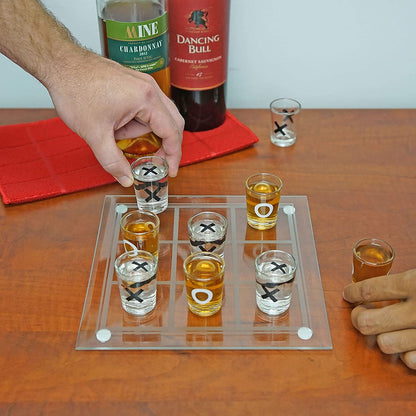 Shot Glass Tic Tac Toe Drinking Game