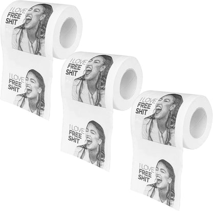 Alexandria Ocasio Cortez Toilet Paper - Set of 3