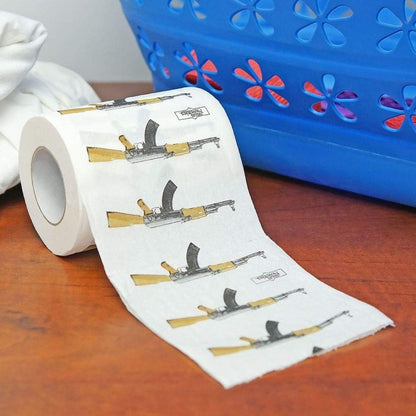 AK-47 Rifle Toilet Paper - Set of 3