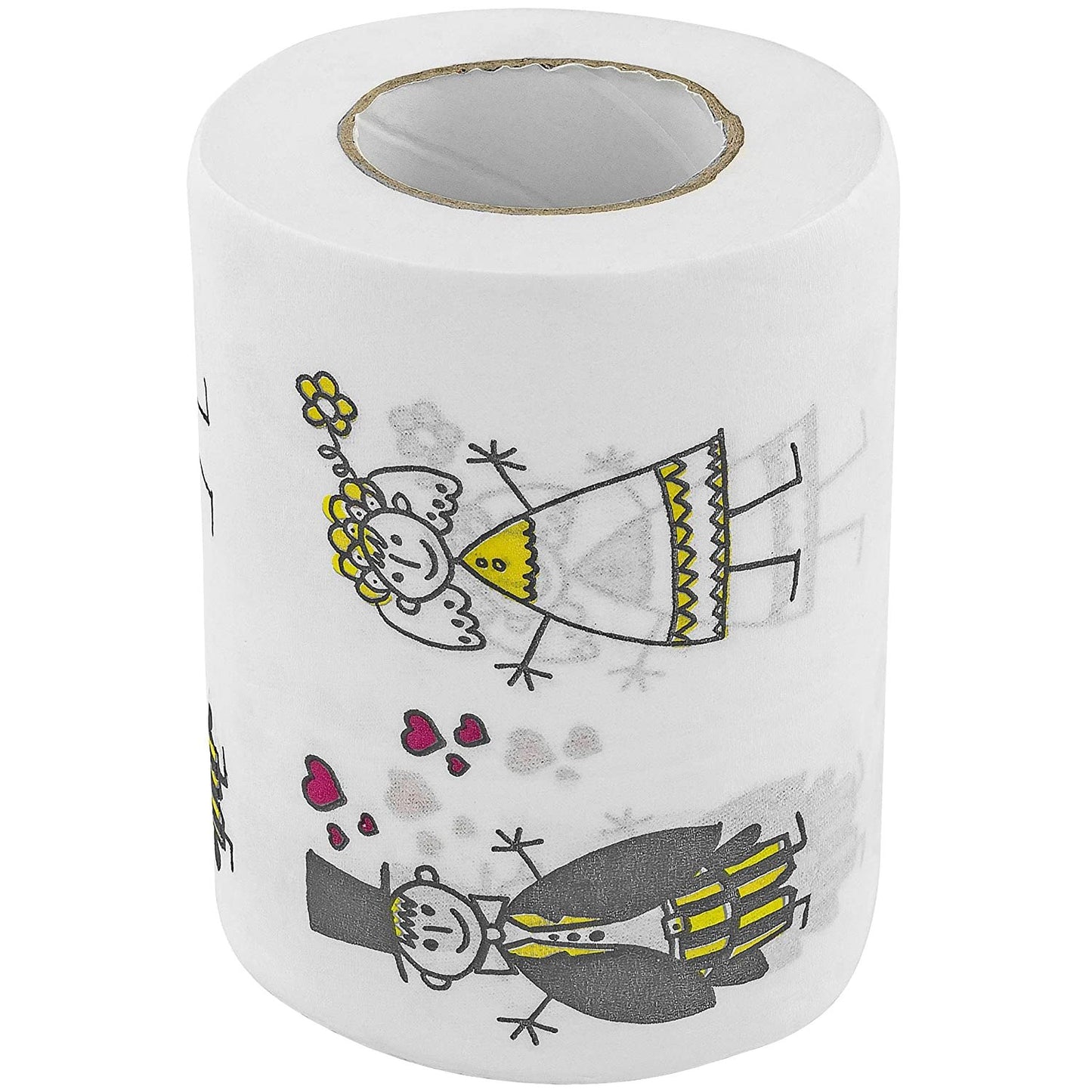 Just Married Toilet Paper