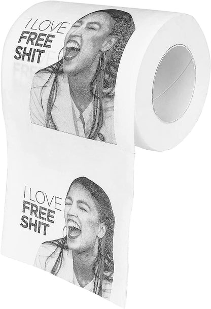 Alexandria Ocasio Cortez Toilet Paper