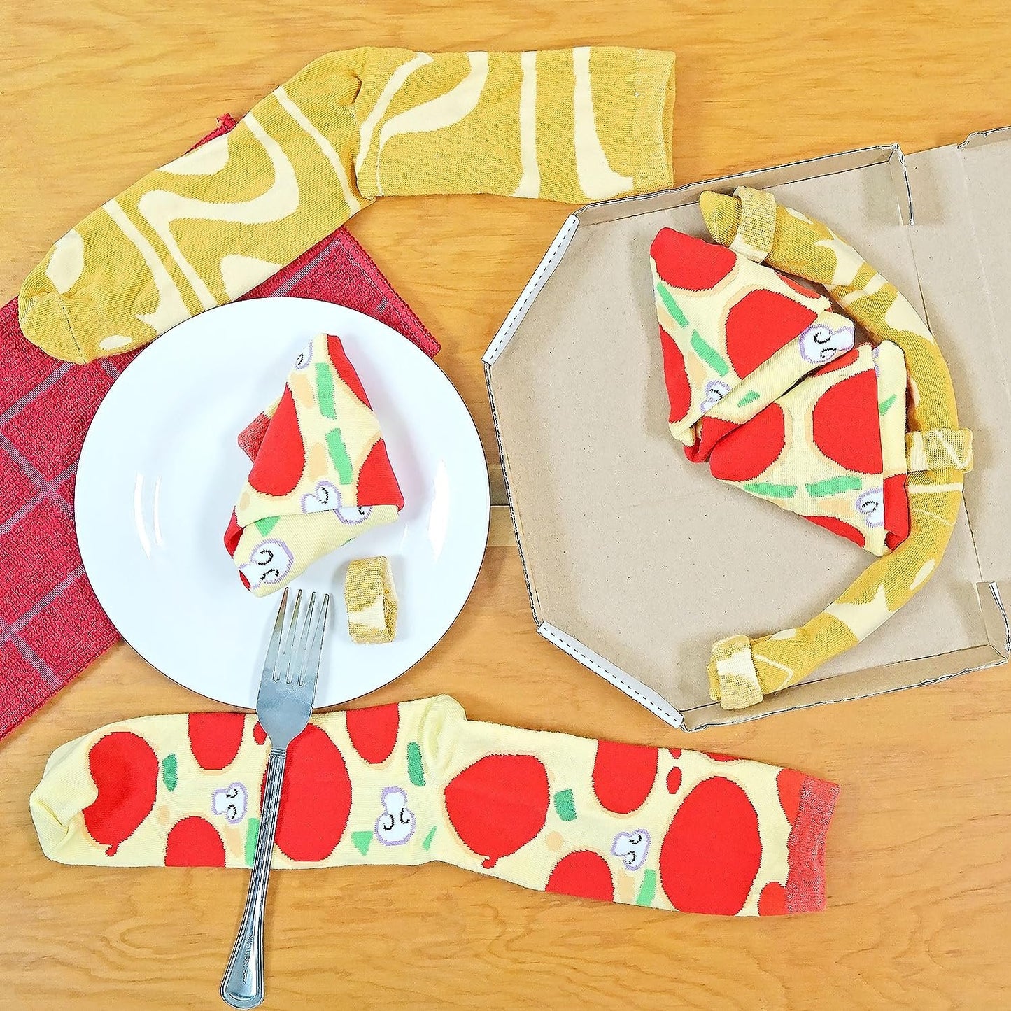 Pizza Socks Unisex