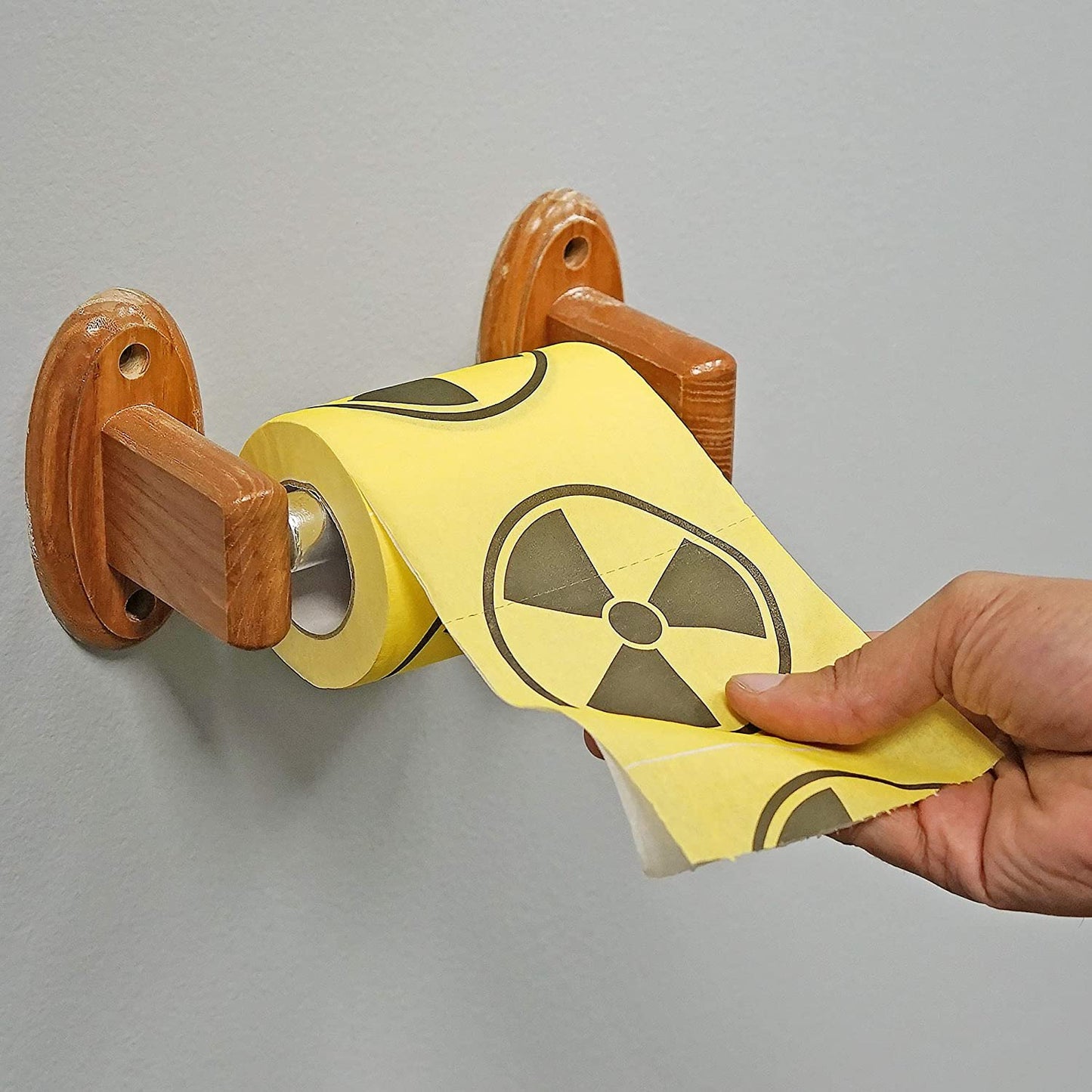 Toxic Nuclear Toilet Paper Yellow