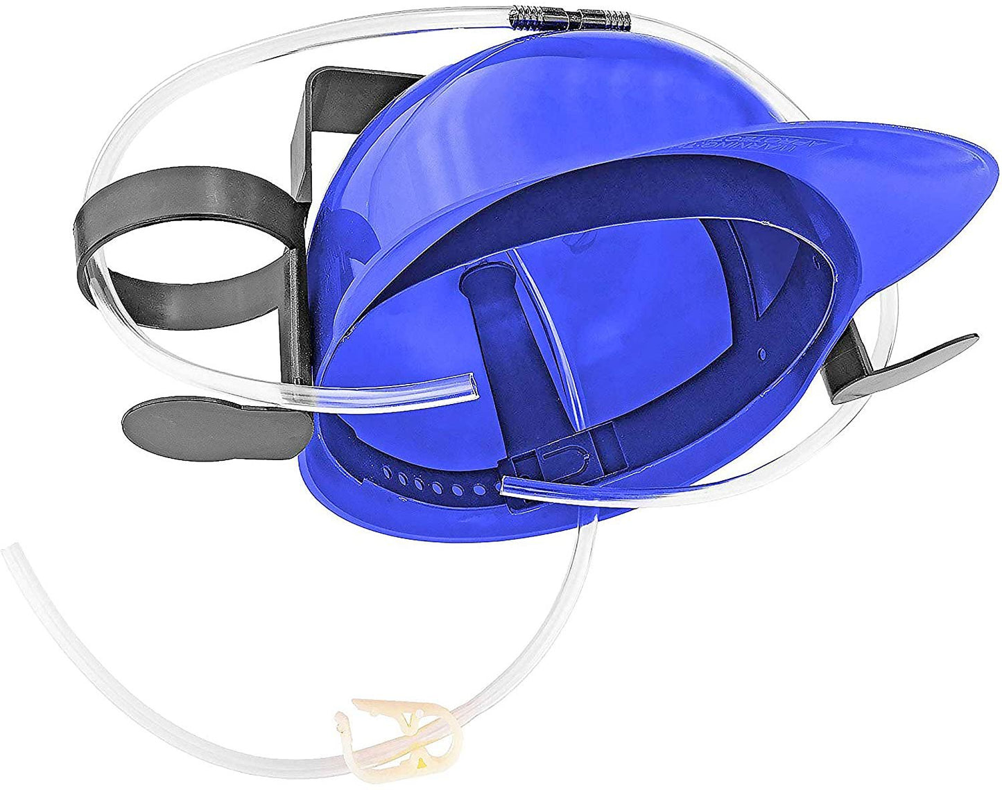 Beer and Soda Guzzler Helmet Blue