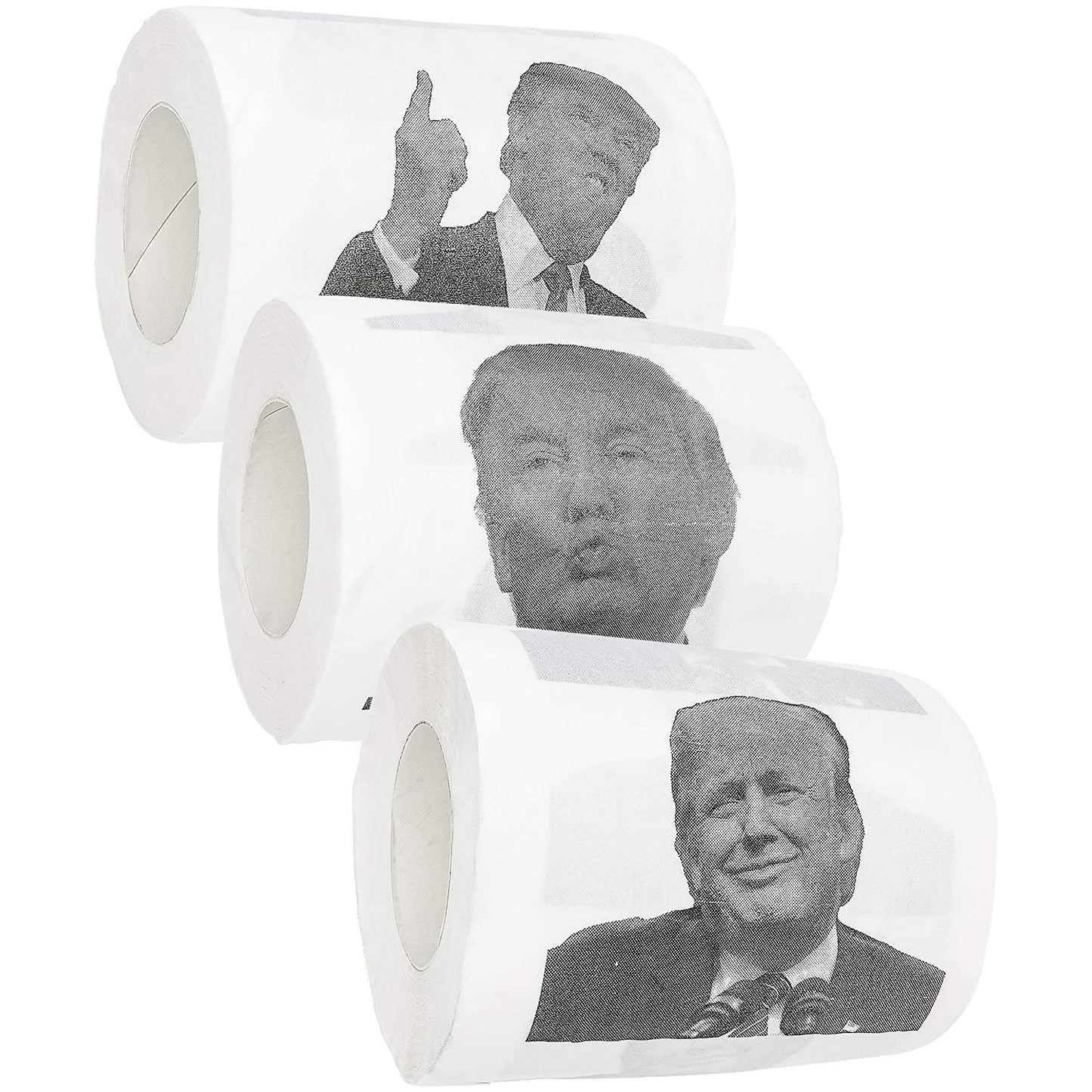 Donald Trump Novelty Toilet Paper - Set of 3