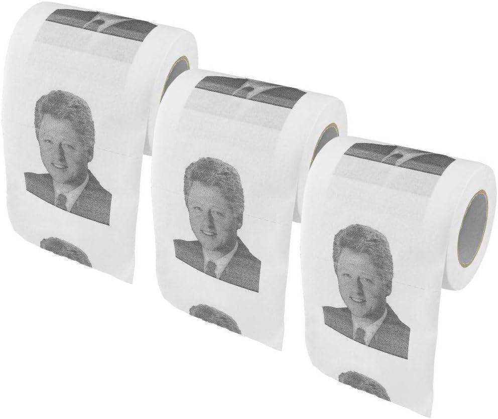 Bill Clinton Toilet Paper - Set of 3