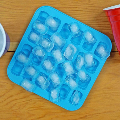 Blue Cars Ice Cube Tray - Set of 4