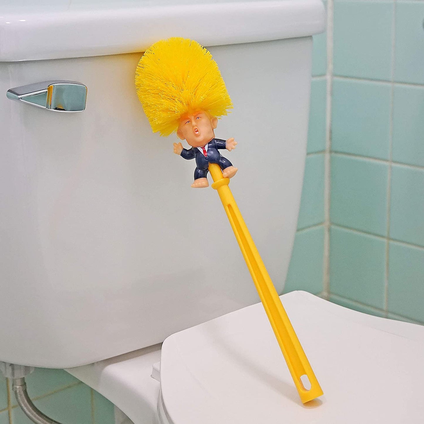 Donald Trump Toilet Bowl Brush