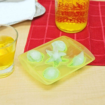 Green Seashells Ice Cube Trays - Set of 2