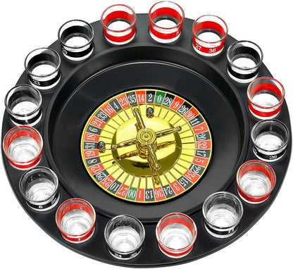 16 pcs Shot Glass Roulette