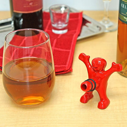 Sir Perky Novelty Wine Pourer