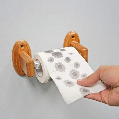 Bullet Holes Toilet Paper - Set of 3