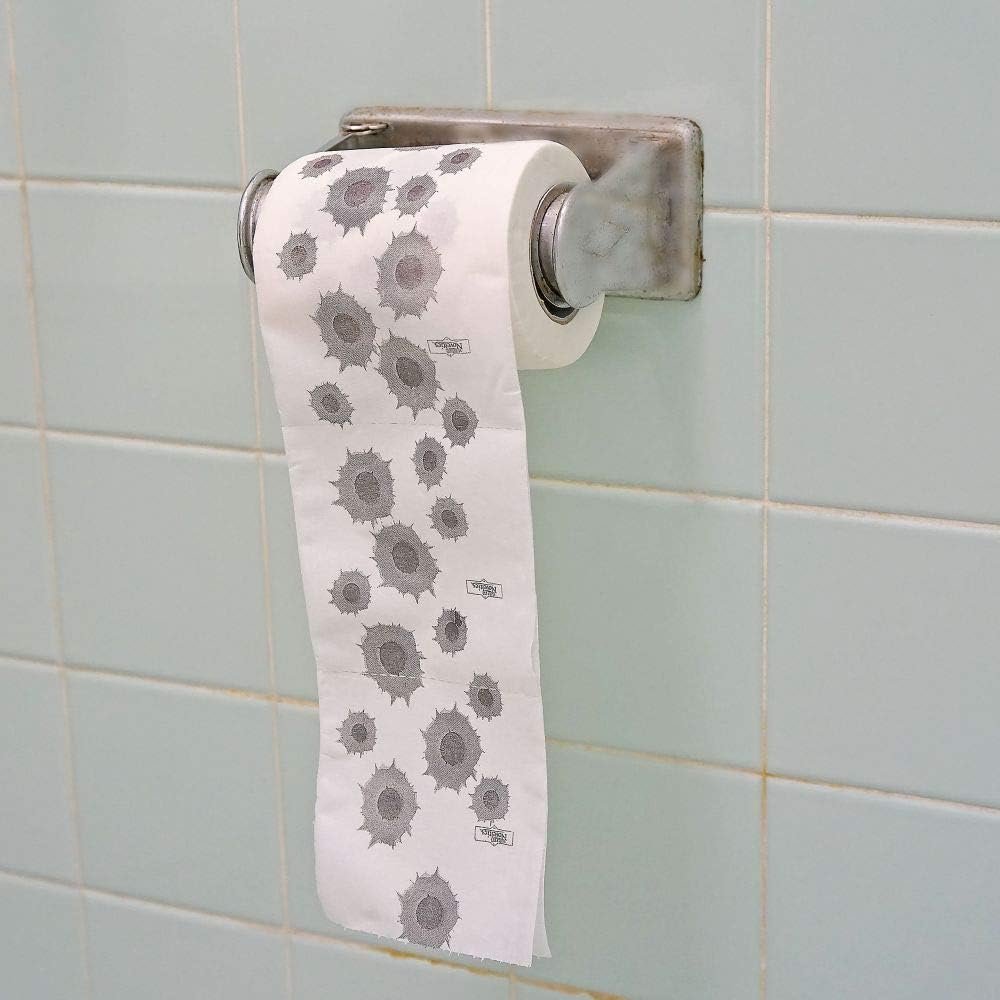 Bullet Holes Toilet Paper - Set of 3