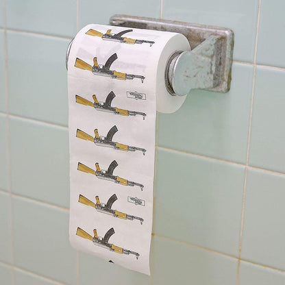 AK 47 Gun Toilet Paper