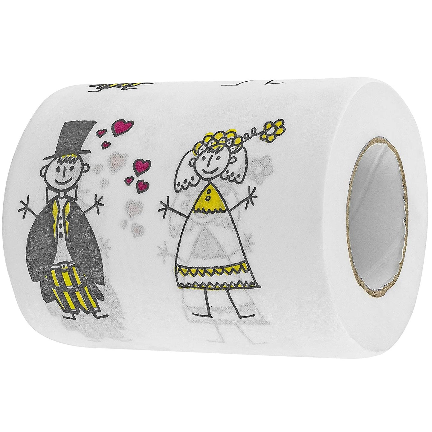 Just Married Toilet Paper