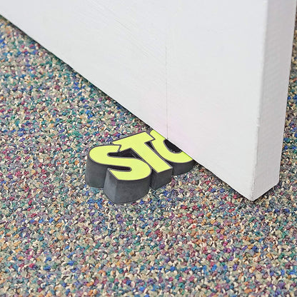 Blue Stop Door Stopper Wedge