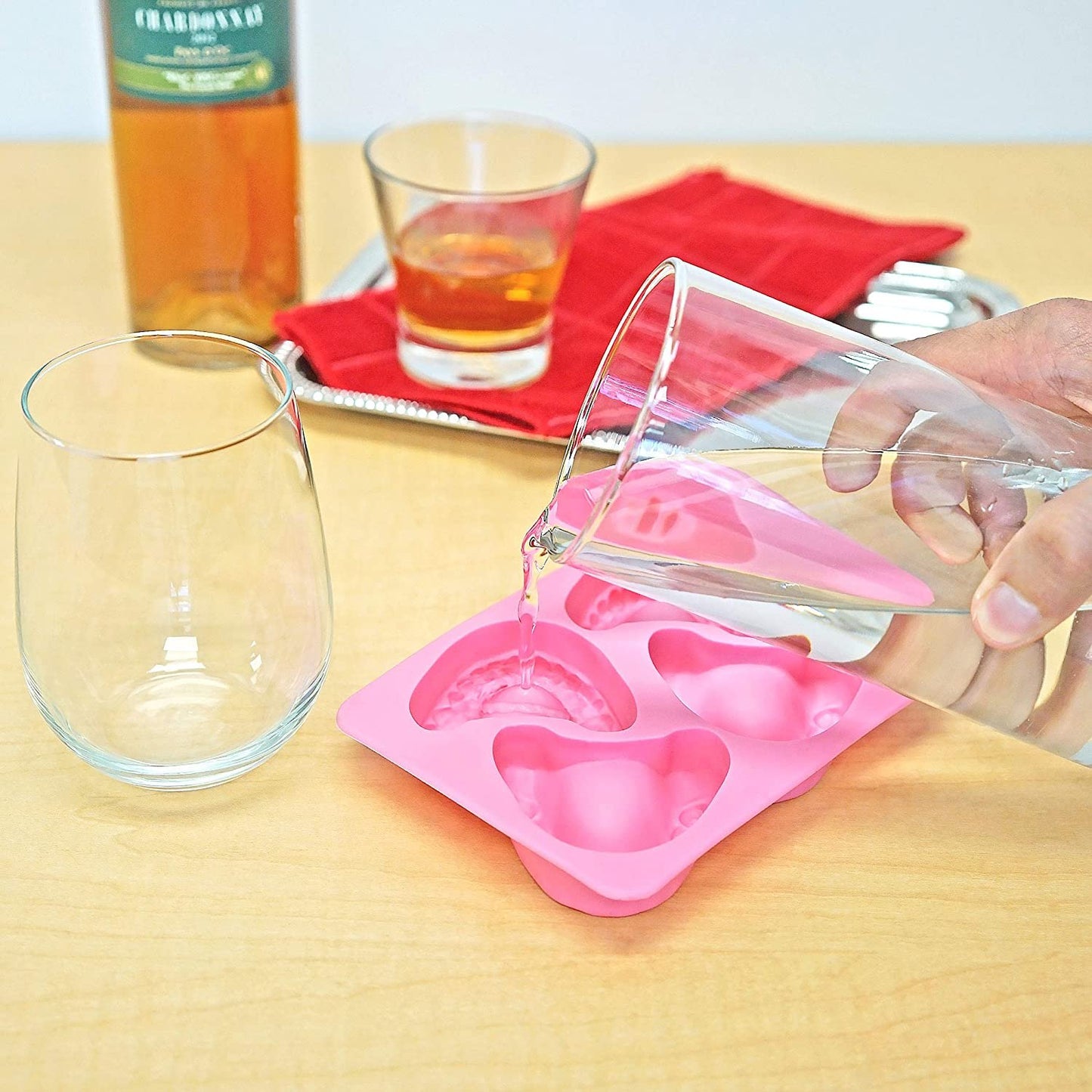 Smile Teeth Denture Ice Cube Tray