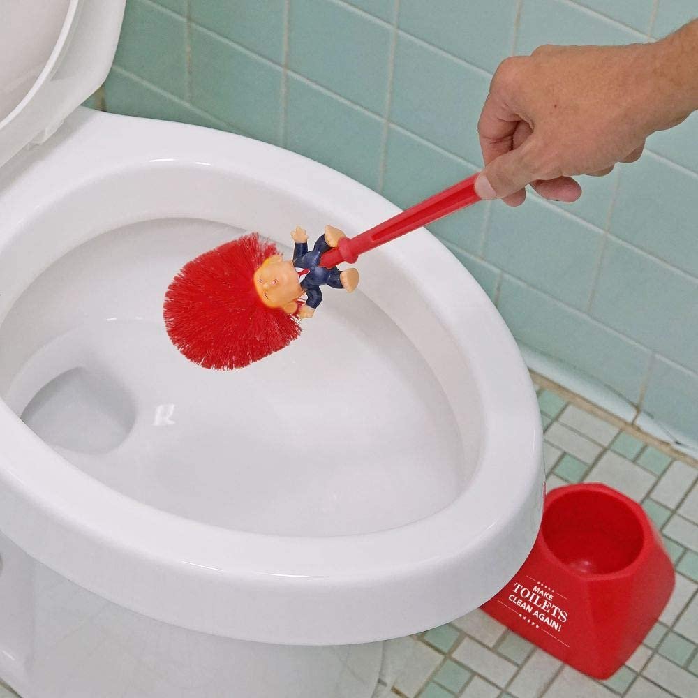 Donald Trump Make Toilets Clean Toilet Bowl Brush