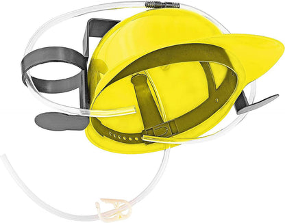 Beer and Soda Guzzler Helmet Yellow