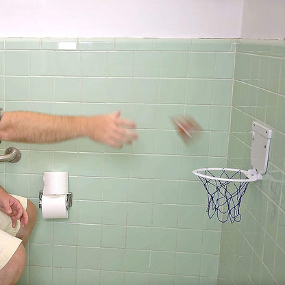 Poop Hoops Toilet Basketball Game